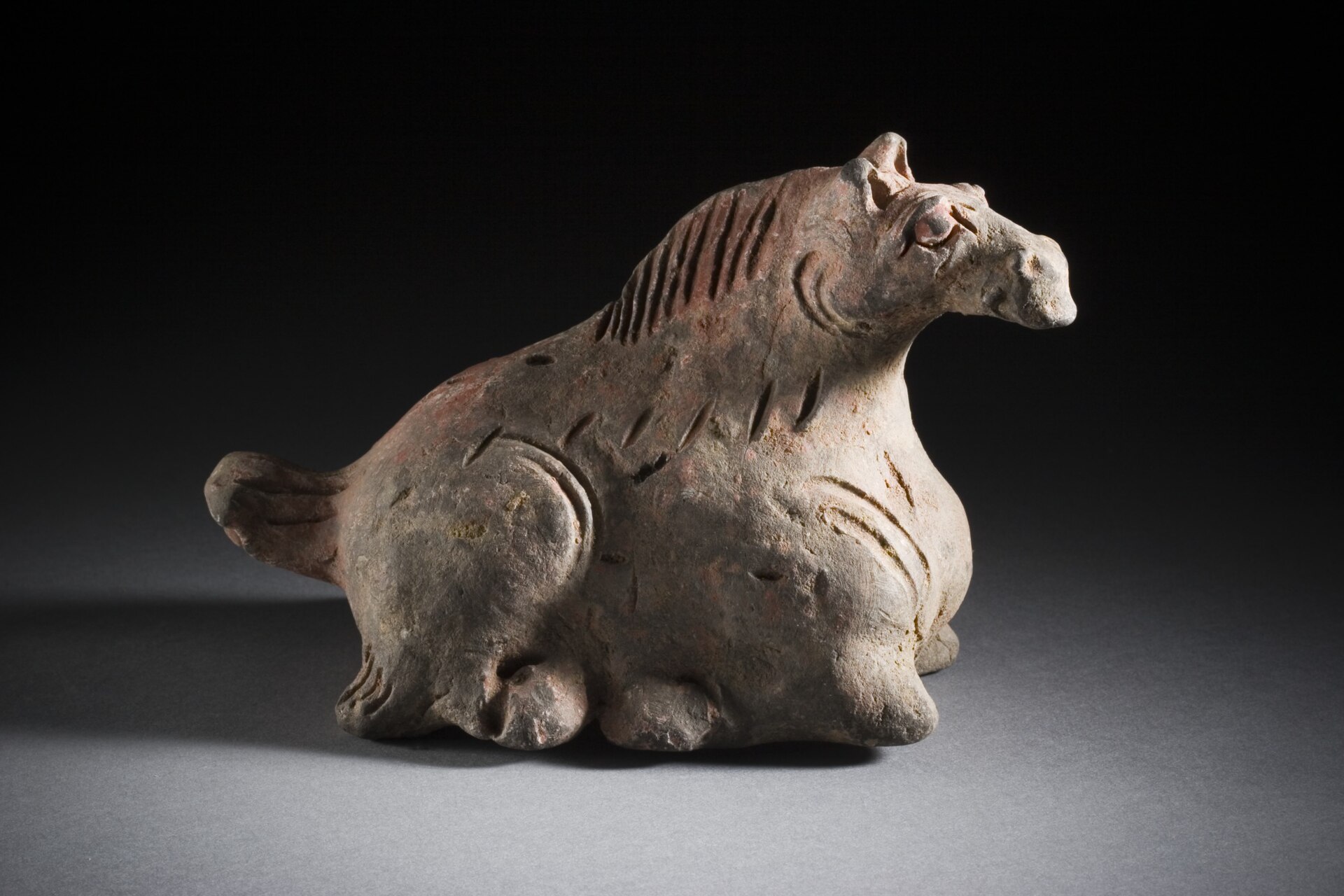 元代陶马俑（LACMA 藏）