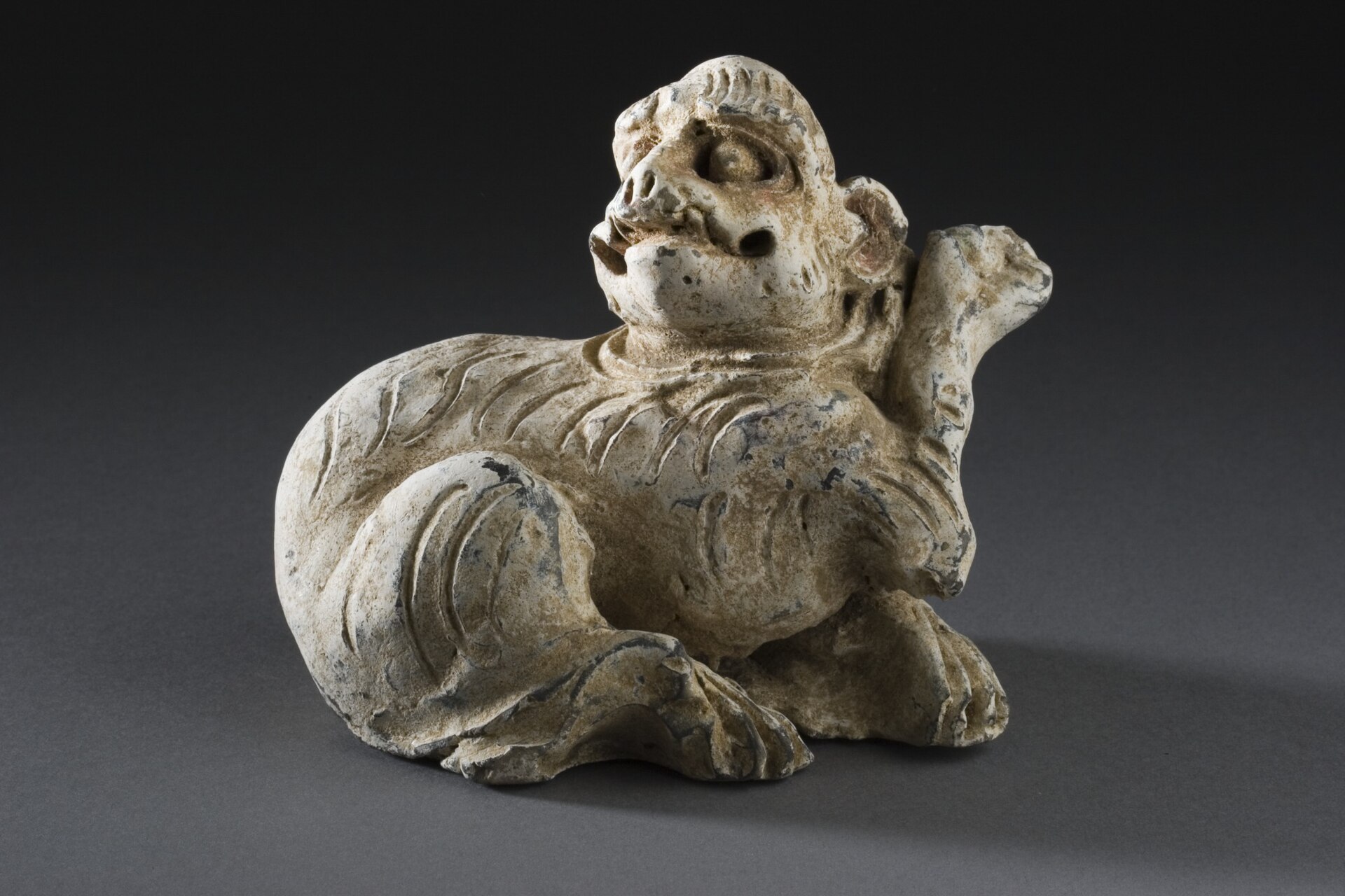 元代陶猴俑（LACMA 藏）