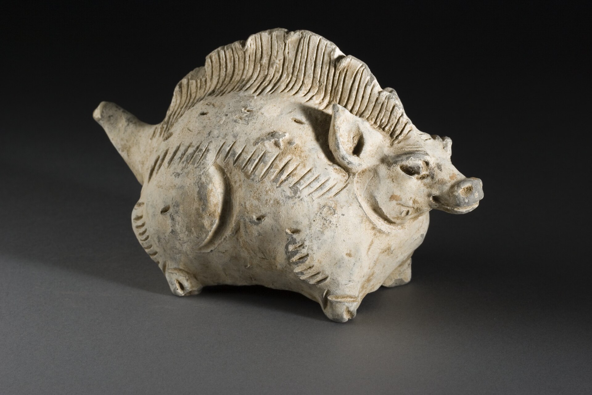 元代陶猪俑（LACMA 藏）