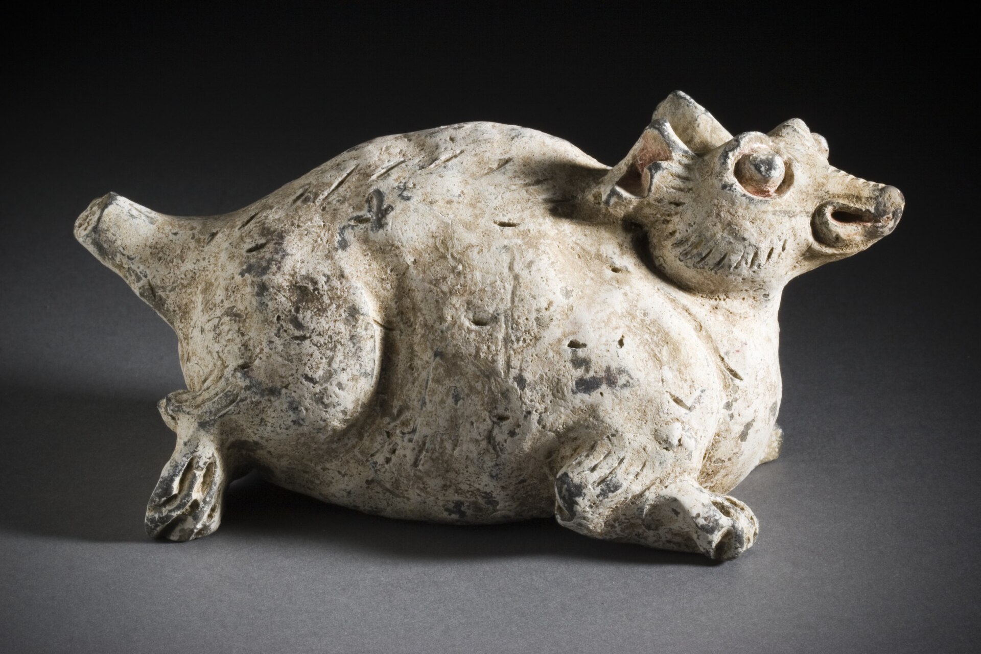 元代陶鼠俑（LACMA 藏）
